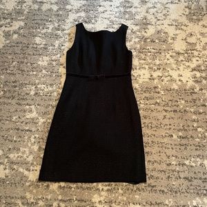 Gap Classic Little Black Dress Sleeveless Womens Size XS Y2K Vintage Velvet Bow